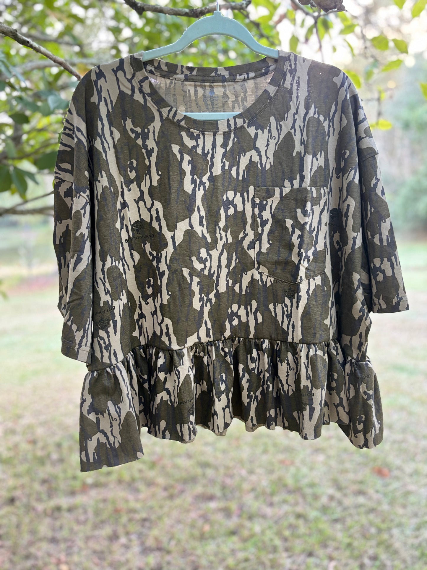 Camo Single Ruffle