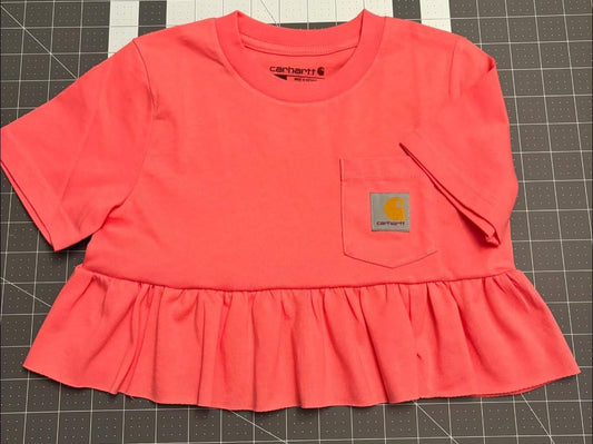 Youth Short Sleeve Single Ruffle