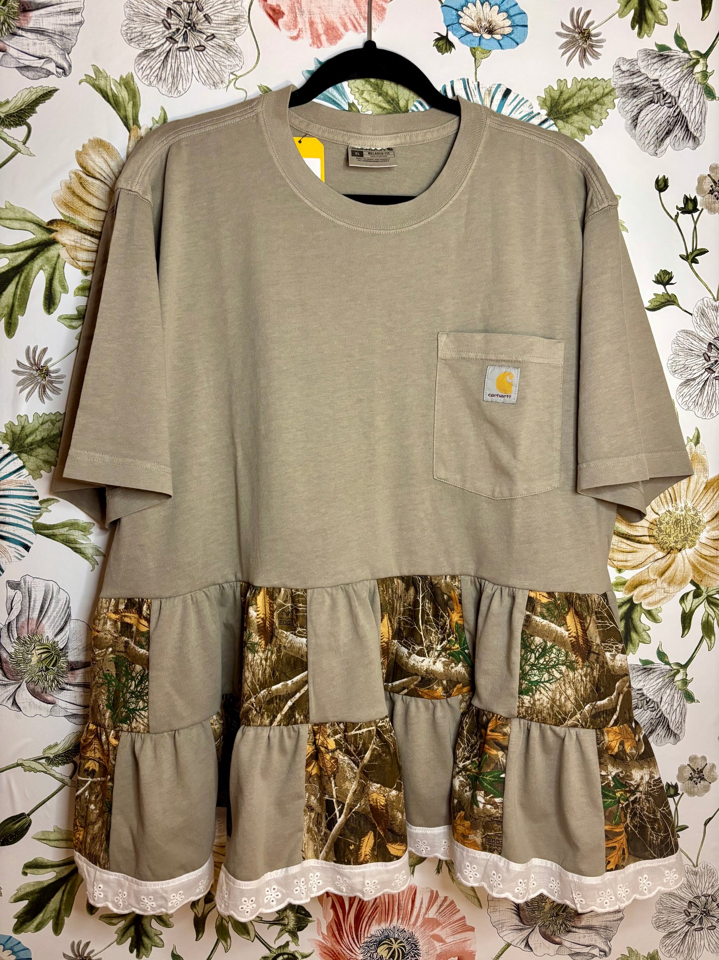 Camo Patchwork Plus Size