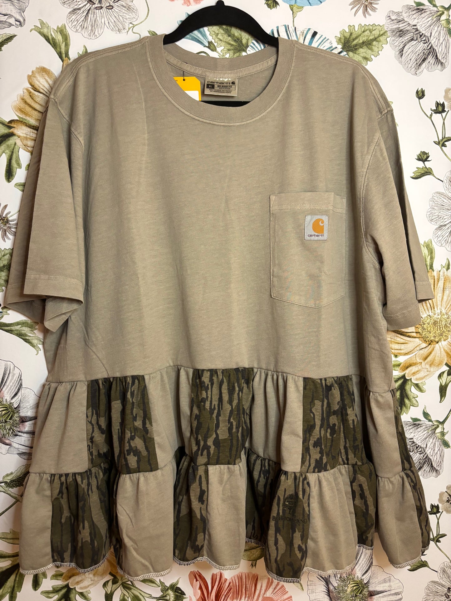 Camo Patchwork Plus Size